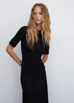 T-shirt Col Montant -Tenues Basiques 57004409 99