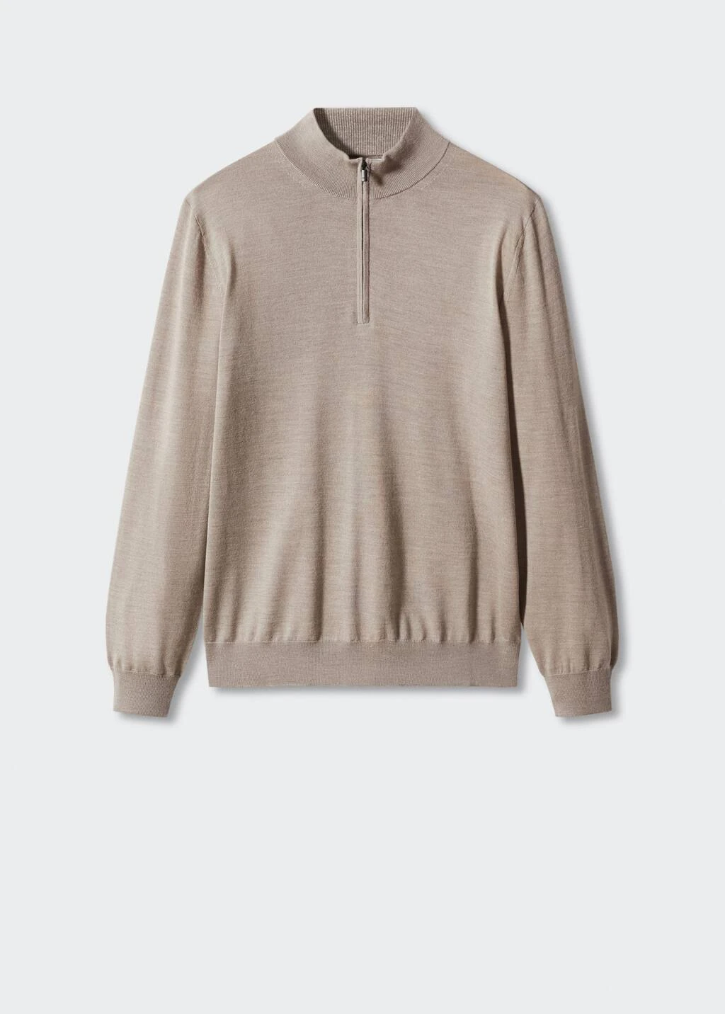 Pull-over 100 % Laine Mérinos Col Zippé 9 Pull-over 100 % Laine Mérinos Col Zippé – Image 7