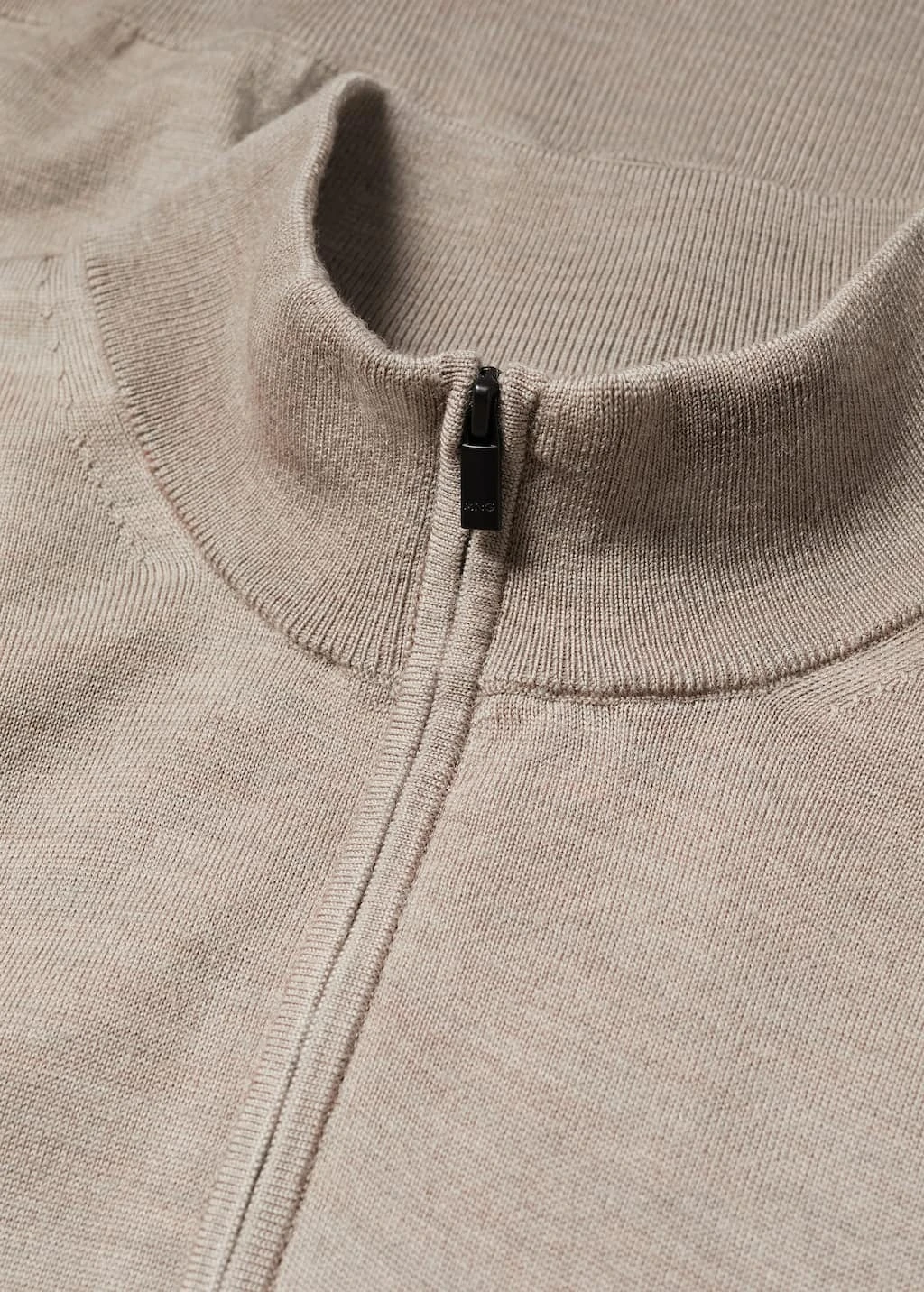 Pull-over 100 % Laine Mérinos Col Zippé 8 Pull-over 100 % Laine Mérinos Col Zippé – Image 6