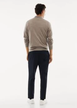 Pull-over 100 % Laine Mérinos Col Zippé 24 Pull-over 100 % Laine Mérinos Col Zippé -Tenues Basiques 57004765 07 R