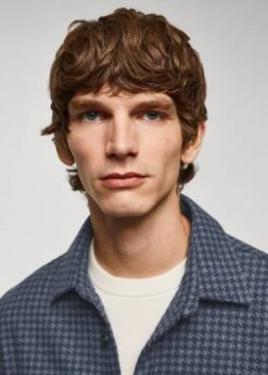 Surchemise Laine Pied-de-poule -Tenues Basiques 57005958 52 D1