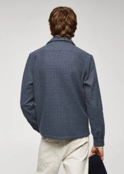 Surchemise Laine Pied-de-poule -Tenues Basiques 57005958 52 R