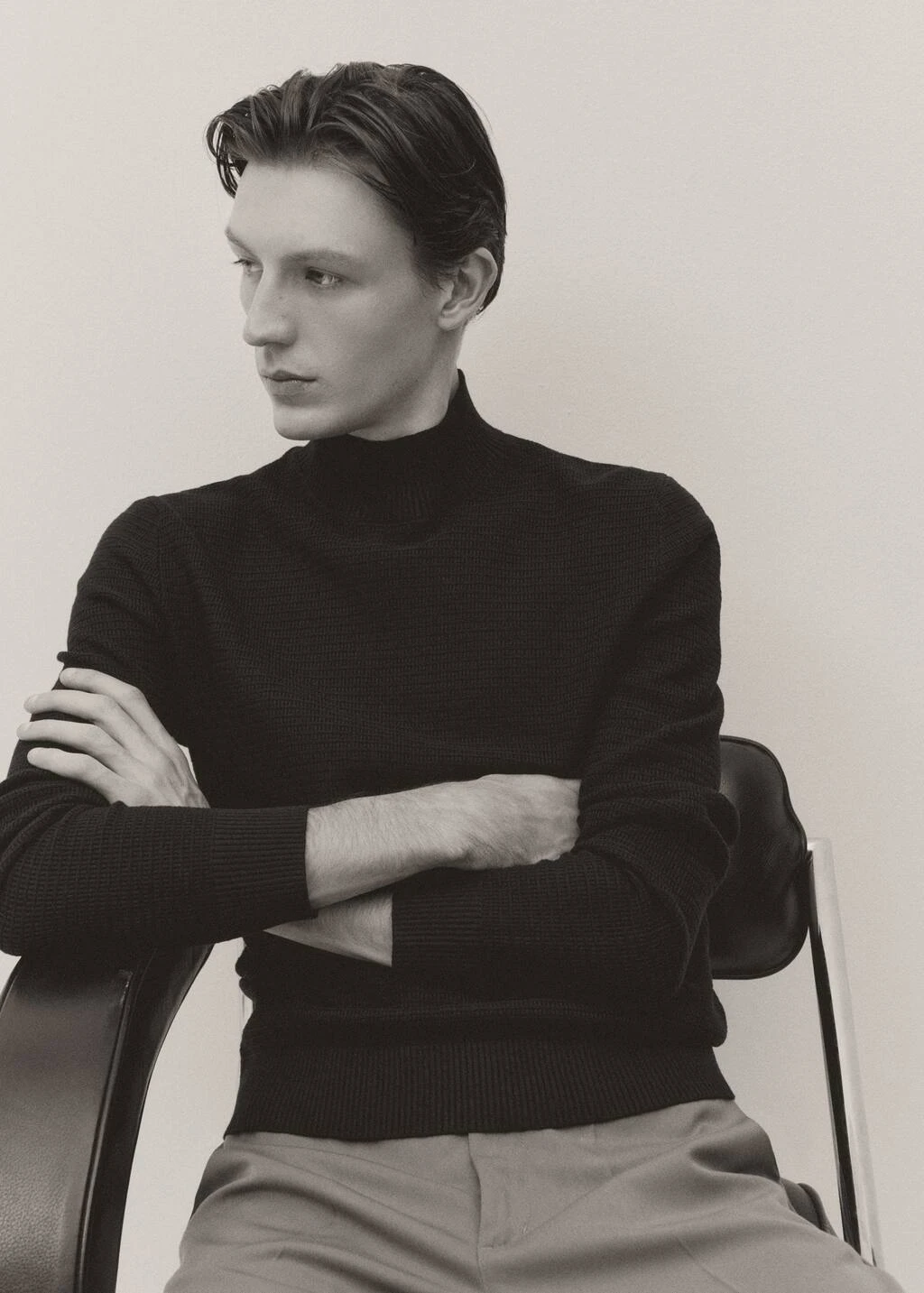 Pull-over Col Montant Structuré 8 Pull-over Col Montant Structuré – Image 6