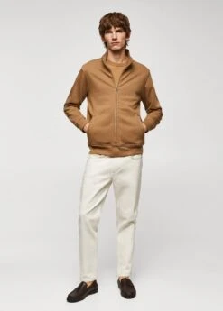 Sweat-shirt Coton Zip -Tenues Basiques 57006027 17 99999999 01