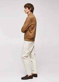 Sweat-shirt Coton Zip -Tenues Basiques 57006027 17 D2