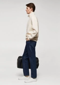 Sweat-shirt Coton Col Zippé -Tenues Basiques 57006028 07 D2