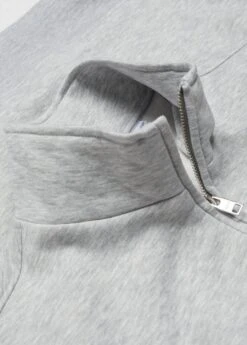 Sweat-shirt Coton Col Zippé -Tenues Basiques 57006028 94 D8