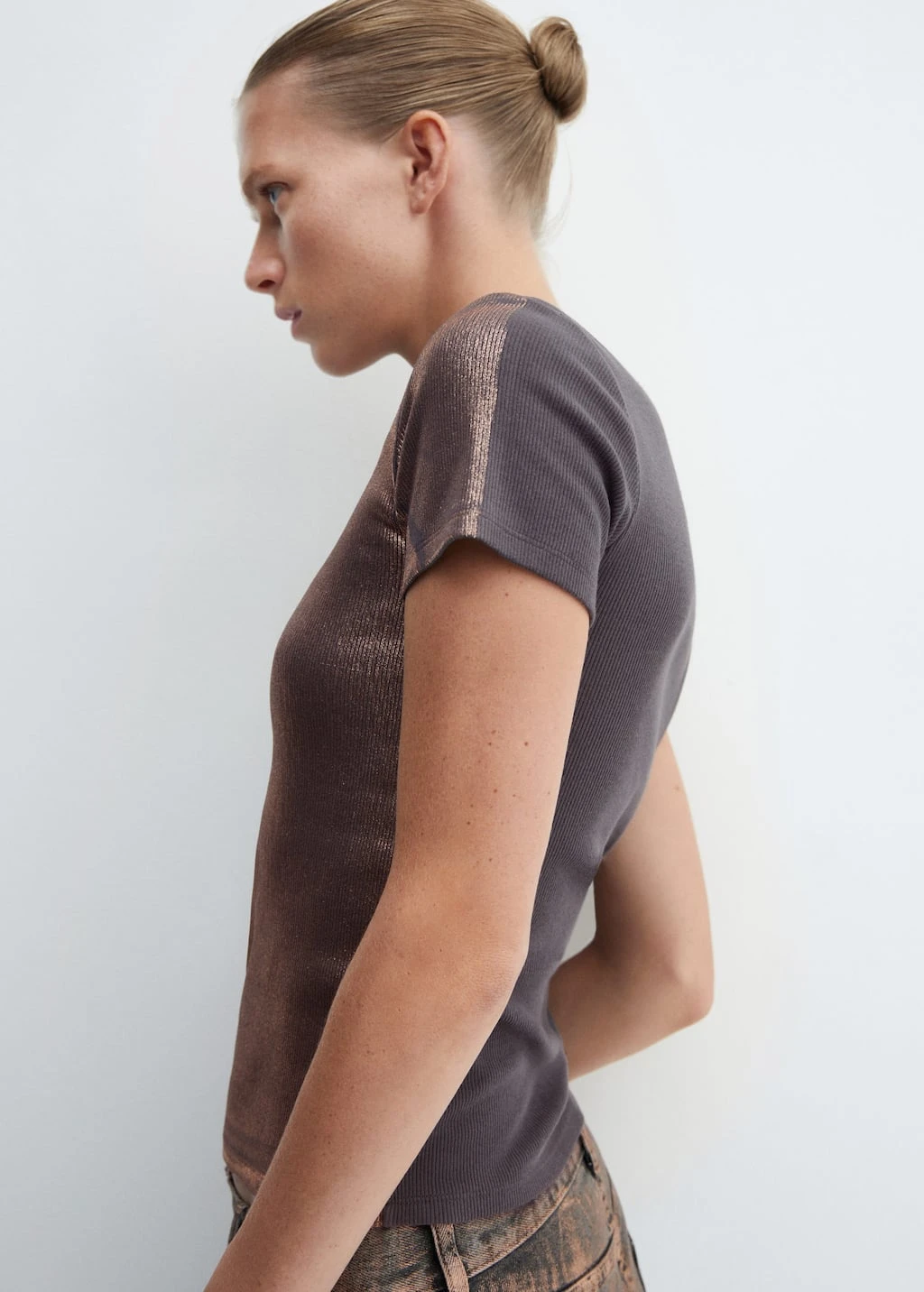 T-shirt Manches Courtes Foil 6 T-shirt Manches Courtes Foil – Image 4