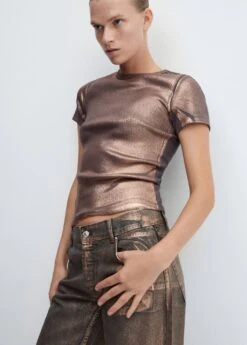 T-shirt Manches Courtes Foil 21 T-shirt Manches Courtes Foil -Tenues Basiques 57007130 CO D2