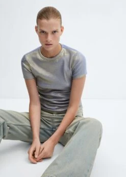 T-shirt Manches Courtes Foil 29 T-shirt Manches Courtes Foil -Tenues Basiques 57007130 OR D2