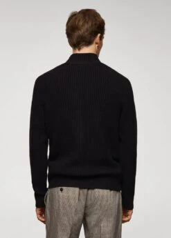 Cardigan Laine Fermeture Éclair -Tenues Basiques 57007724 99 R