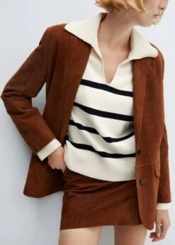 Pull-over Rayures Col Polo -Tenues Basiques 57007754 05 D2