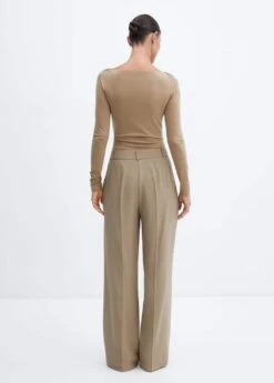 T-shirt Lyocell Col Bateau -Tenues Basiques 57007912 35 R