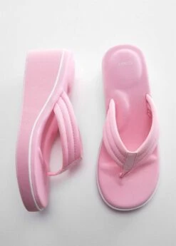 Sandales Matelassées Plateforme -Tenues Basiques 57010039 85 D5