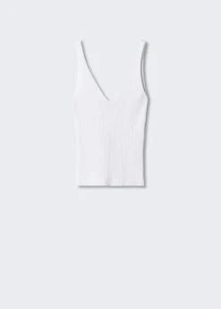 Top Maille Col V -Tenues Basiques 57010252 05 B