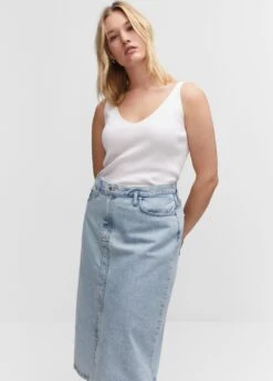 Top Maille Col V -Tenues Basiques 57010252 05 D5