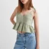 Crop Top Coton 2 Crop Top Coton -Tenues Basiques 57010425 40