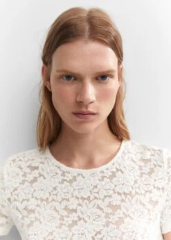 T-shirt Guipure 19 T-shirt Guipure -Tenues Basiques 57010465 01 D1