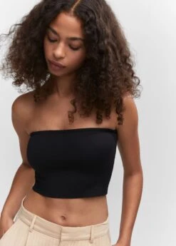 Crop Top Sans Couture -Tenues Basiques 57010494 99 D1
