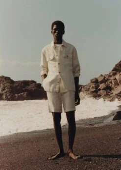 Surchemise 100 % Lin Regular-fit -Tenues Basiques 57010557 01 D6