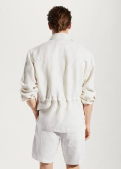 Surchemise 100 % Lin Regular-fit -Tenues Basiques 57010557 01 R