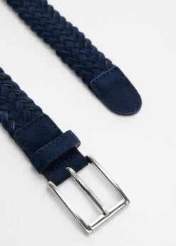 Ceinture Cuir Suède Tressée -Tenues Basiques 57010650 56 D1