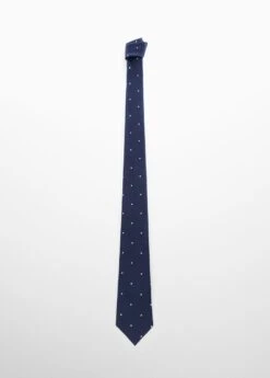 Cravate Coton Pois