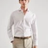 Chemise Costume Slim-fit Micro-rayures Twill -Tenues Basiques 57010711 82