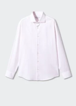 Chemise Costume Slim-fit Micro-rayures Twill -Tenues Basiques 57010711 82 B