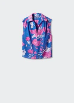 Chemise Imprimée Sans Manches -Tenues Basiques 57010718 52 B