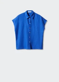 Chemise Lin Manches Courtes -Tenues Basiques 57010719 52 B