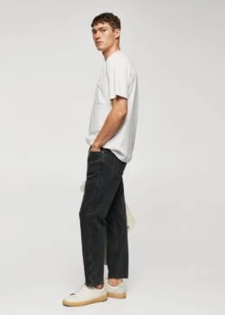 T-shirt Poche 100 % Coton 26 T-shirt Poche 100 % Coton -Tenues Basiques 57010757 02 D2