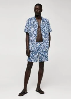 Maillot De Bain Imprimé Feuilles -Tenues Basiques 57010786 56 99999999 01