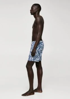 Maillot De Bain Imprimé Feuilles -Tenues Basiques 57010786 56 D2