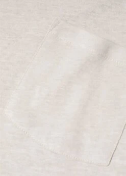 T-shirt Coton-lin Poche -Tenues Basiques 57010804 07 D8