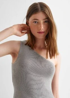 Top Asymétrique Brillant -Tenues Basiques 57010889 PL D1