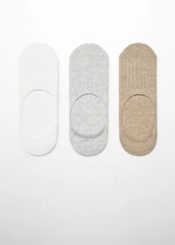 Lot 3 paires De Chaussettes Côtelées Coton