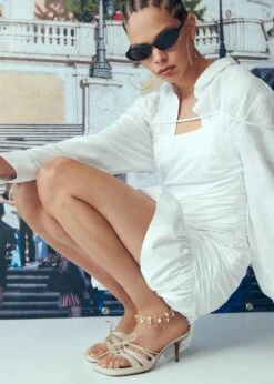 Sandales Talon Nœud