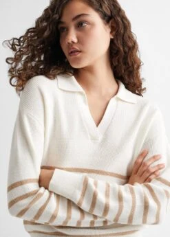 Pull-over à Col En V -Tenues Basiques 57013260 08 D1