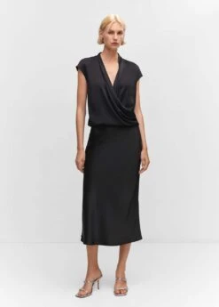 Blouse Croisée Sans Manches -Tenues Basiques 57013812 99 99999999 01