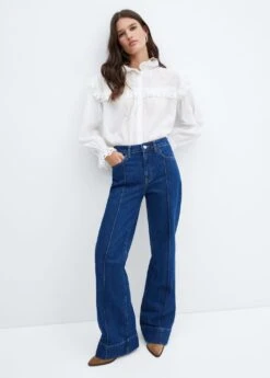 Blouse Détails Brodés 13 Blouse Détails Brodés -Tenues Basiques 57013814 01 D2