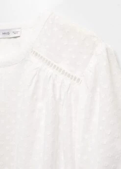 Blouse Coton Plumetis 19 Blouse Coton Plumetis -Tenues Basiques 57013817 02 D8