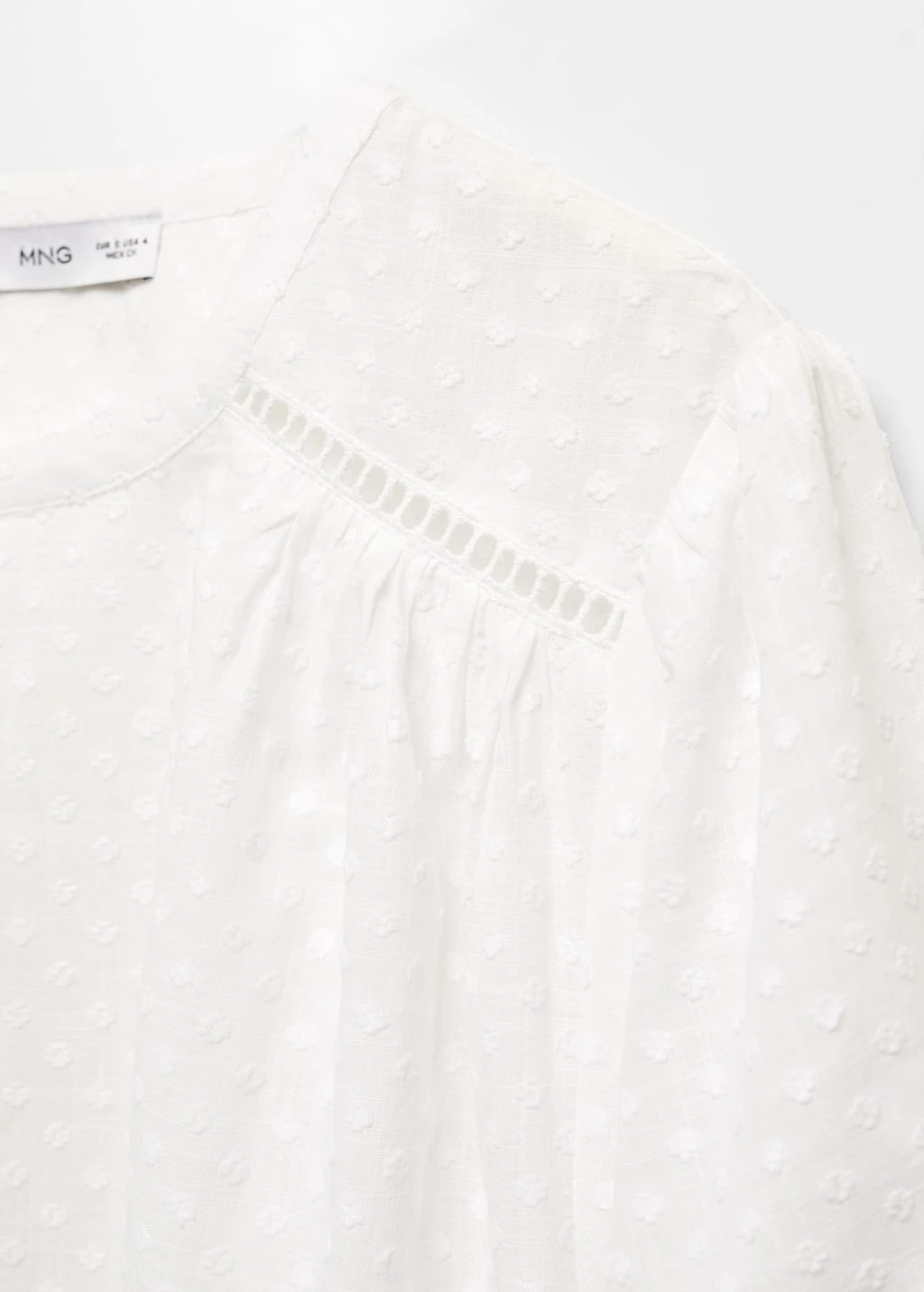 Blouse Coton Plumetis 7 Blouse Coton Plumetis – Image 5