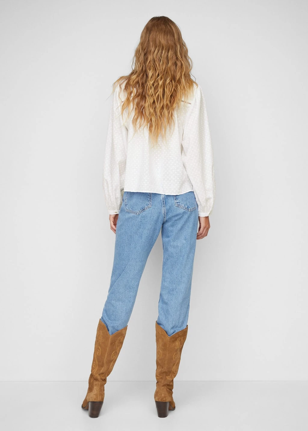 Blouse Coton Plumetis 5 Blouse Coton Plumetis – Image 3