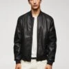 Blouson Bomber Similicuir -Tenues Basiques 57014388 99