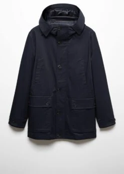 Parka Poches Capuche -Tenues Basiques 57014389 56 B