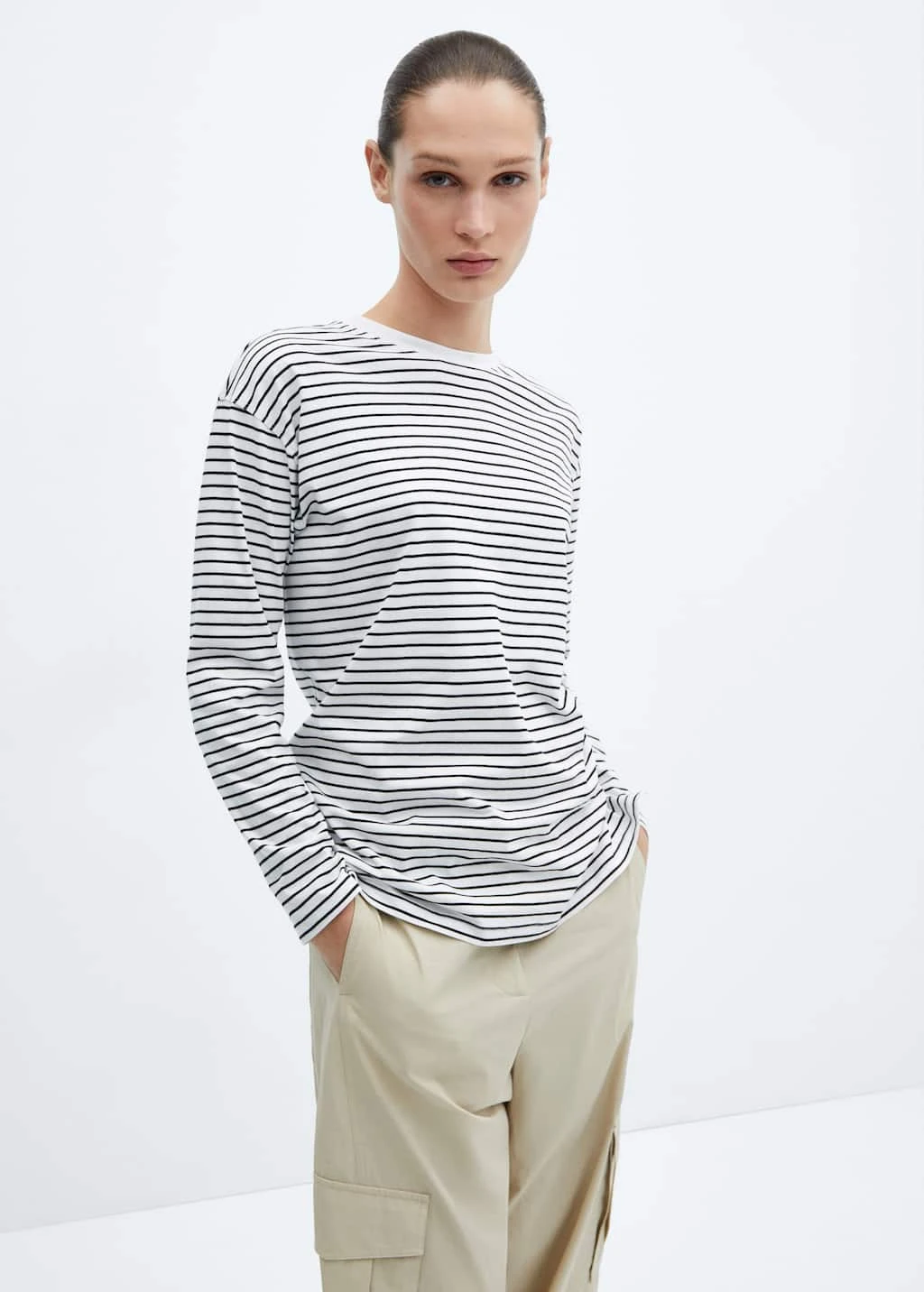 T-shirt Coton à Rayures 3 T-shirt Coton à Rayures