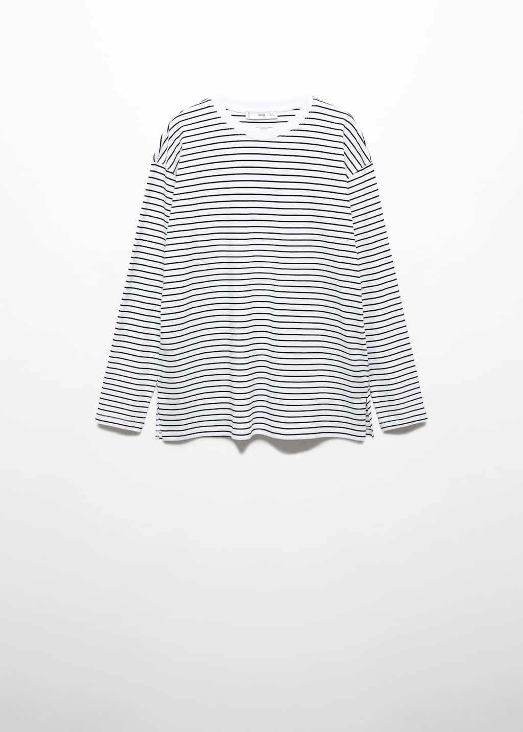 T-shirt Coton à Rayures 8 T-shirt Coton à Rayures – Image 6