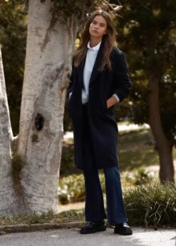 Manteau Droit à Revers 14 Manteau Droit à Revers -Tenues Basiques 57015145 69 D5