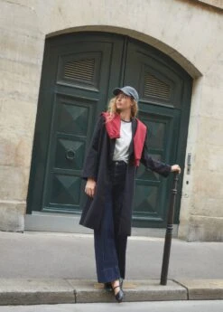 Manteau Droit à Revers 15 Manteau Droit à Revers -Tenues Basiques 57015145 69 D6